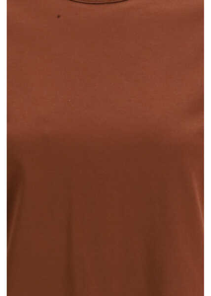 Tricouri Brunello Cucinelli Monochrome T-Shirt MULBERRY Femei (BM 19703105) 3