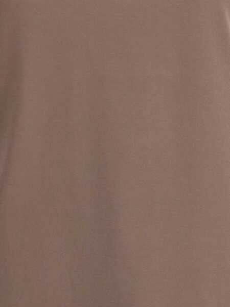 Tricouri Brunello Cucinelli Monochrome T-Shirt PEPPERCORN Femei (BM 19703132) 4