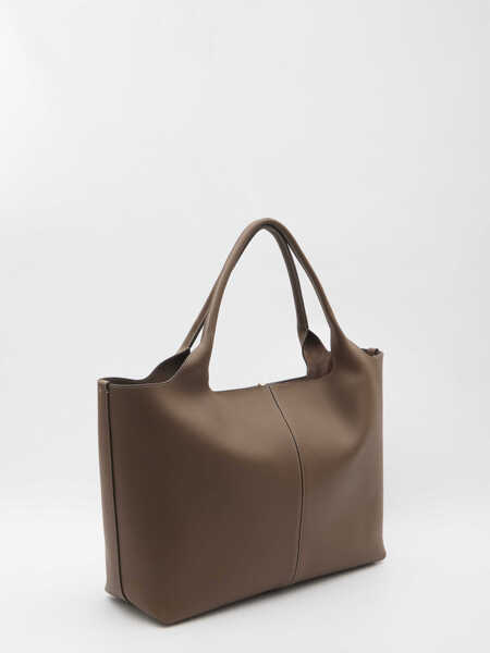 Genti de mana TODS Shopping Bag Medium BROWN Femei (BM 19703189) 2