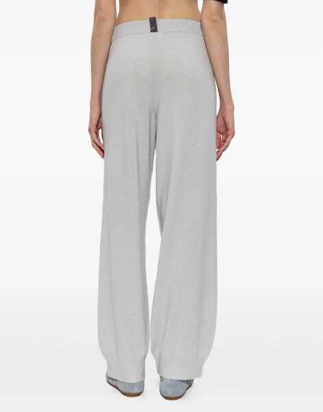 Pantaloni casual Fabiana Filippi Jewel Detail Trousers PIOGGIA Femei (BM 19703225) 4