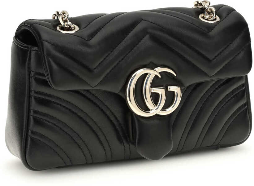 Genti de umar Gucci GG Marmont small Shoulder Bag BLACK Femei (BM 19703237) 2