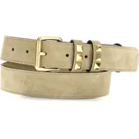 Curele Suede Belt with Rockstuds Femei