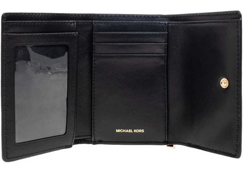 Portofele Michael Kors MD TRIFOLD WALLET BLACK Femei (BM 19703246) 4