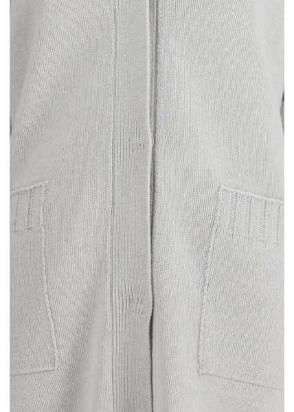 Cardigane Fabiana Filippi Cardigan in fine knit with a V-neckline PIOGGIA Femei (BM 19703249) 3