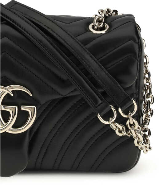Genti de umar Gucci GG Marmont medium Shoulder Bag BLACK Femei (BM 19703261) 4