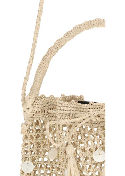 Genti de umar ALANUI Precious Moments Bucket Bag SAND PEARL Femei (BM 19703270) 4