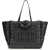 Ganni RE-TECH QUILTED TOTE BLACK