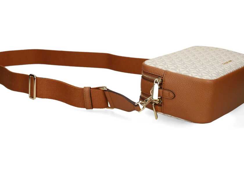 Portofele Michael Kors Medium Bryant Shoulder Bag VANILLA/ACRN Femei (BM 19703276) 5