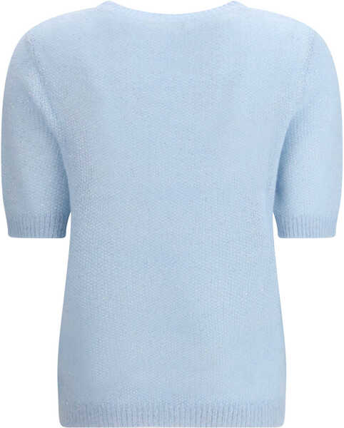 Pulovere Fabiana Filippi Mohair Sweater with sequins ACQUA Femei (BM 19703291) 2