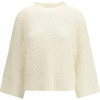 Pulovere casual Jumper crafted from Platinum yarn with micro sequins Femei