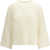 Fabiana Filippi Jumper crafted from Platinum yarn with micro sequins RAFIA