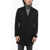 CORNELIANI Cc Collection Virgin Wool Coat With Hidden Buttoning Black