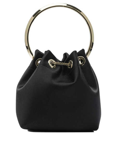 Genti de mana Jimmy Choo Bon Bon mini handbag Black Femei (BM 19703361) 3
