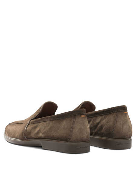 Mocasini Santoni Suede loafers Brown Barbati (BM 19703385) 4