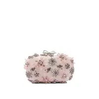 Genti plic Satin floral clutch bag Femei