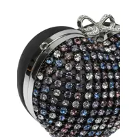 Genti plic Dama - Genti plic Self-Portrait Heart clutch with crystals Black Femei (BM 19703409) - B-mall.ro