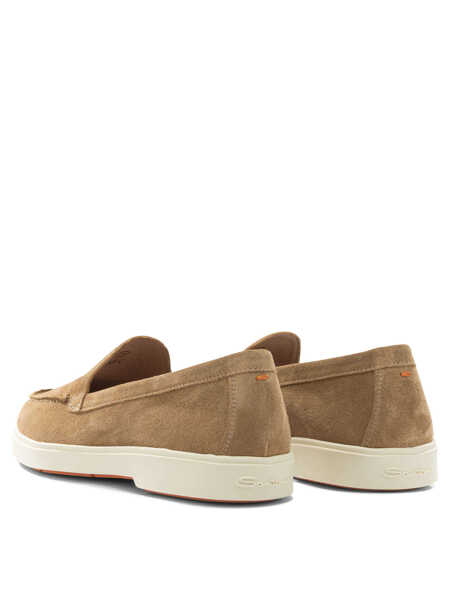 Mocasini Santoni Suede loafers Brown Femei (BM 19703433) 4