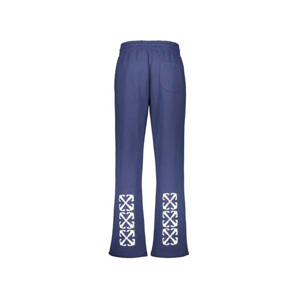 Pantaloni Off-White Off-White Cotton Pants Blue Barbati (BM 19703442) 2