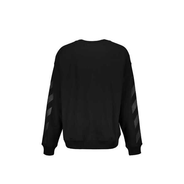 Bluze de trening Off-White Off-White Logo sweatshirt Black Barbati (BM 19703454) 2