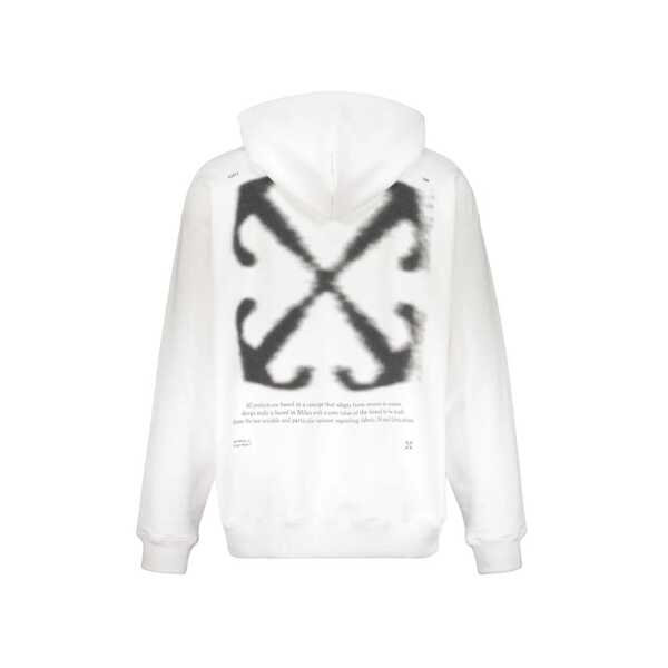 Bluze de trening Off-White Off-White Logo Sweatshirt White Barbati (BM 19703463) 2