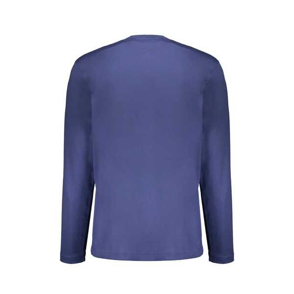 Tricouri Off-White OFF-WHITE Long-sleeve T-shirt Blue Barbati (BM 19703553) 2