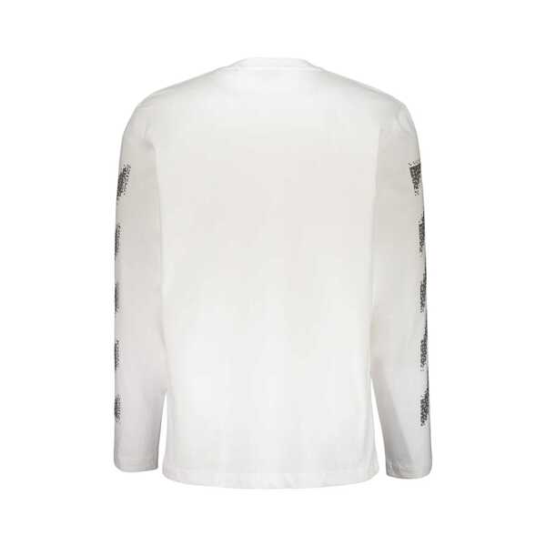 Tricouri Off-White OFF-WHITE Long-sleeve T-shirt White Barbati (BM 19703565) 2