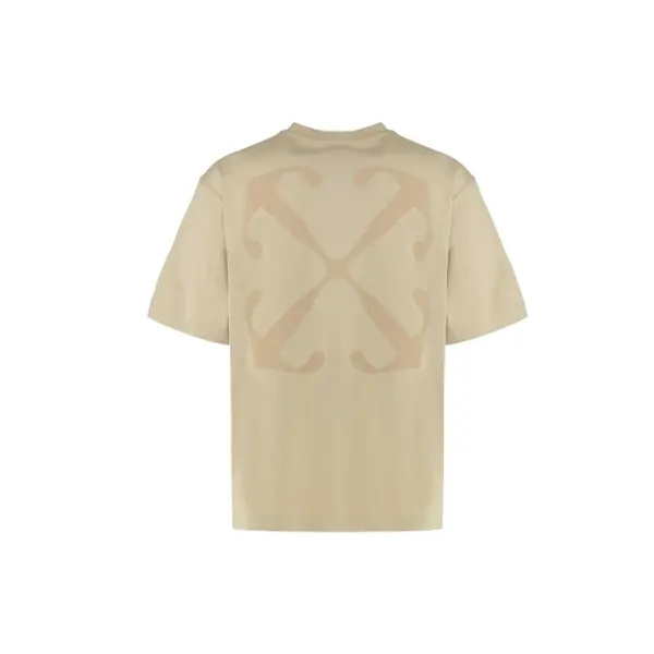 Tricouri Off-White Off-White T-shirt Beige Barbati (BM 19703574) 2