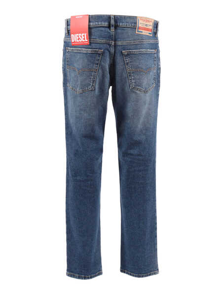Blugi drepti Diesel 5 pockets Blue Barbati (BM 19703634) 2