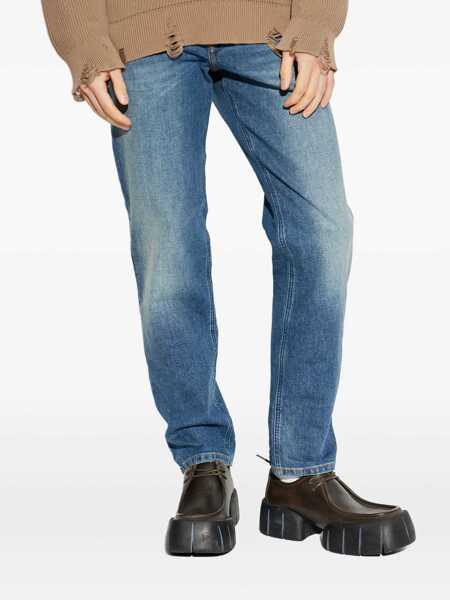 Blugi drepti Diesel 5 pockets Blue Barbati (BM 19703634) 3