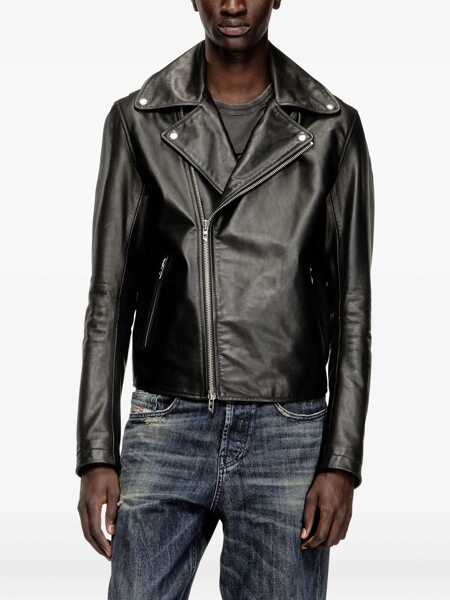 Geci de piele Diesel Leather jackets Black   Barbati (BM 19703640) 3