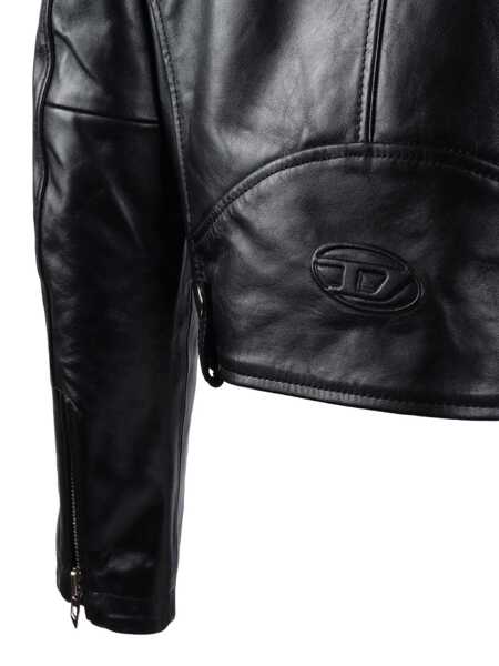 Geci de piele Diesel Leather jackets Black   Femei (BM 19703655) 3