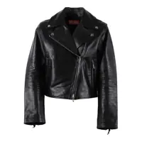 Geci de piele Leather jackets Femei