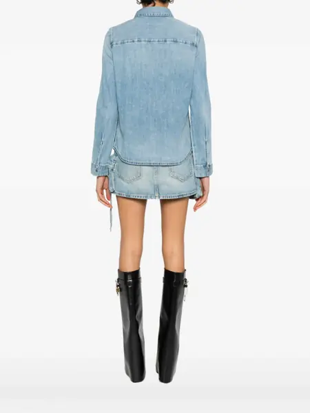 Camasi Diesel Shirts Blue Femei (BM 19703661) 4