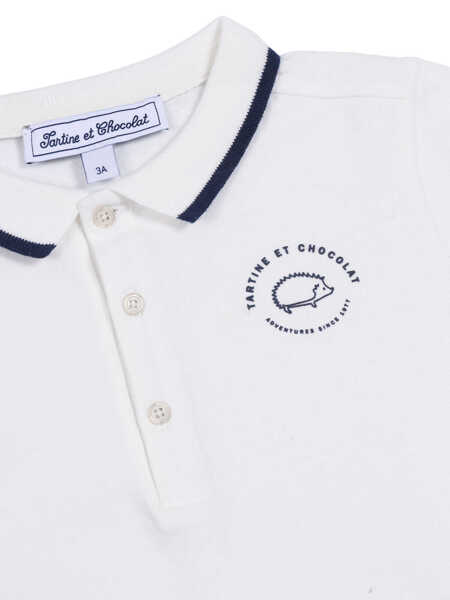 Tricouri Polo Tartine et Chocolat POLO White Baieti (BM 19703691) 3