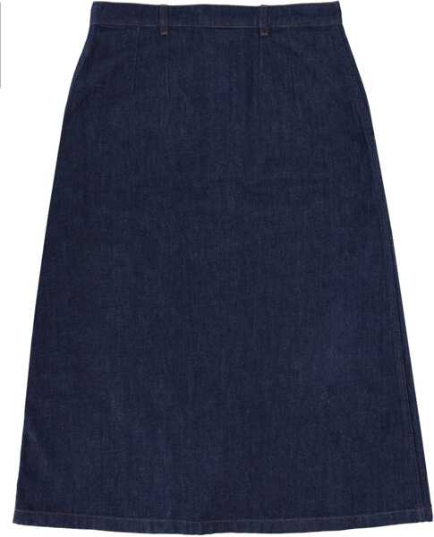 Fuste casual A.P.C. Denim Skirt With Buttons DENIM Femei (BM 19703774) 2