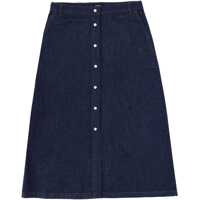 Fuste casual Denim Skirt With Buttons Femei