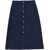 A.P.C. Denim Skirt With Buttons DENIM