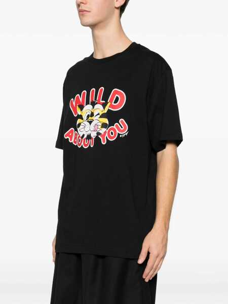 Tricouri Kenzo Kenzo Wild Tiger T-Shirt BLACK Barbati (BM 19703780) 3