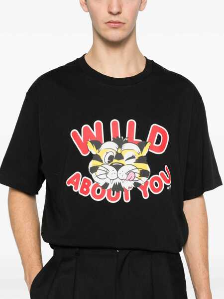 Tricouri Kenzo Kenzo Wild Tiger T-Shirt BLACK Barbati (BM 19703780) 5