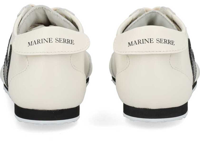 Sneakers MARINE SERRE Astra Sneaker WHITE Femei (BM 19703795) 4