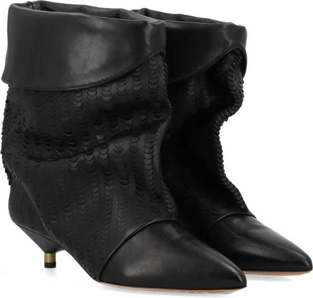 Cizme scurte Isabel Marant Boot Edrik BLACK Femei (BM 19703798) 2