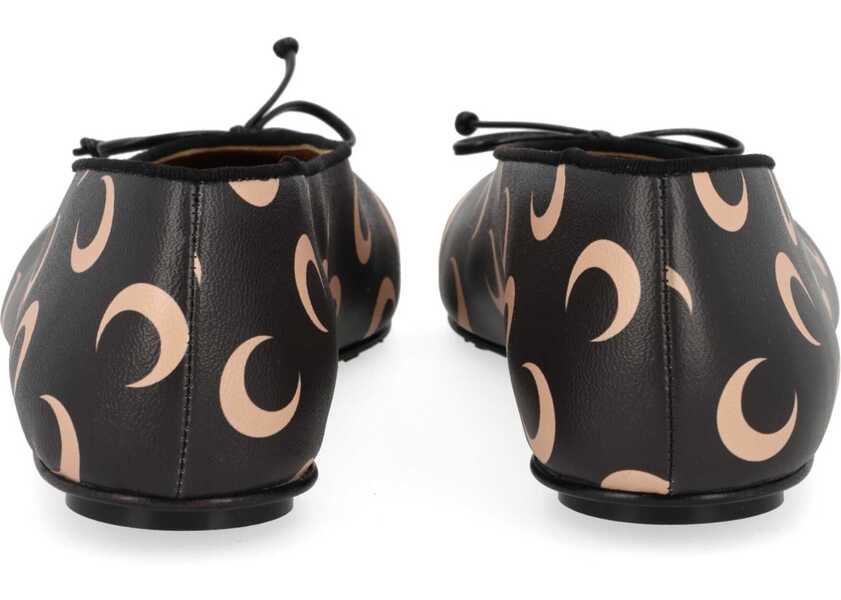 Balerini MARINE SERRE Ballerina Moon BLACK Femei (BM 19703858) 4