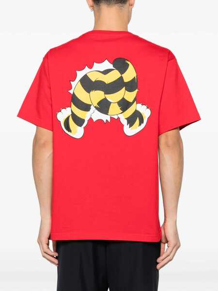 Tricouri Kenzo Kenzo Wild Tiger T-Shirt RED Barbati (BM 19703885) 4