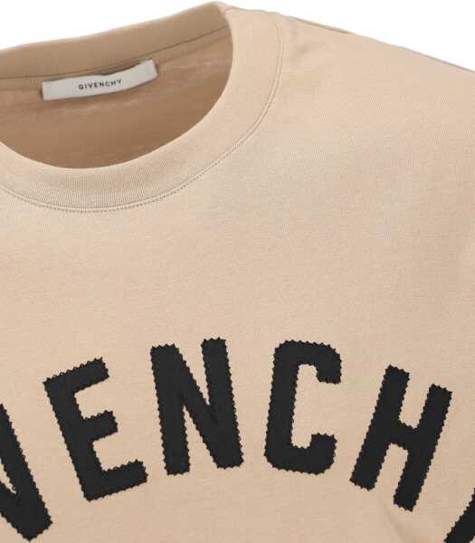 Tricouri Givenchy T-Shirt With Logo BROWN Barbati (BM 19703915) 4