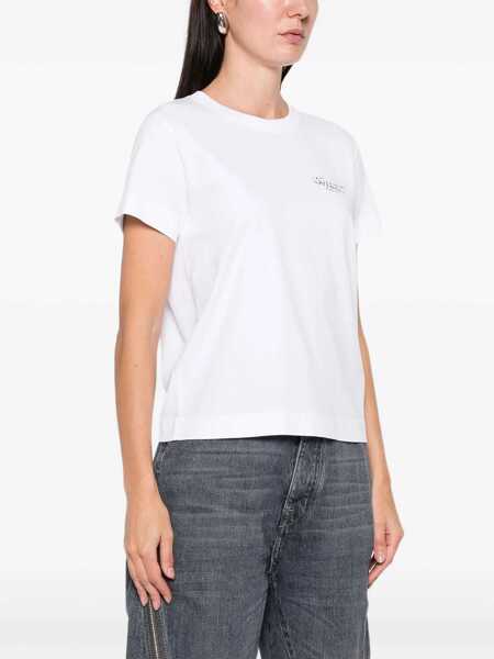 Tricouri Givenchy T-Shirt With Logo WHITE Femei (BM 19703957) 3