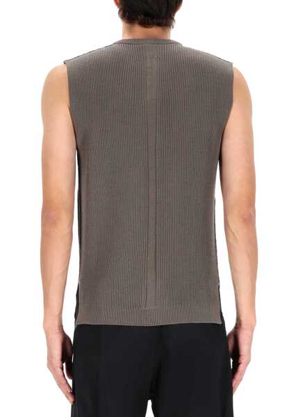 Tricouri Rick Owens Knitted Tops. BROWN Barbati (BM 19703972) 4