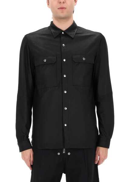 Geci de piele Rick Owens Giacca In Pelle BLACK Barbati (BM 19704017) 3