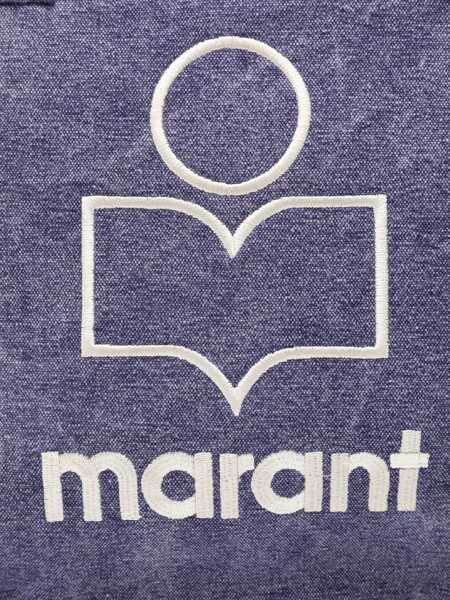 Genti de mana Isabel Marant Yenky Tote Bag Small PURPLE Femei (BM 19704020) 4