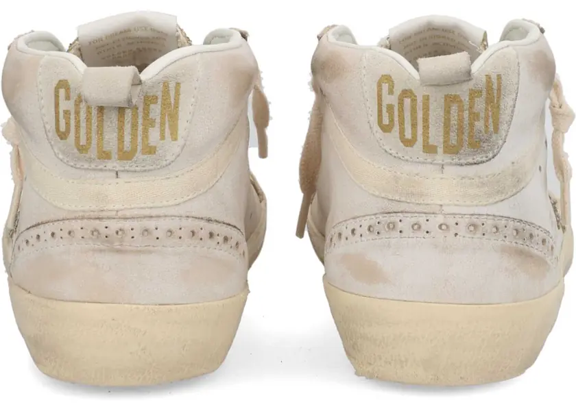Sneakers Golden Goose Mid Star Sneaker WHITE Femei (BM 19704065) 4