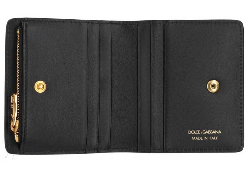 Portofele Dolce & Gabbana Wallet With Logo BLACK Femei (BM 19704092) 3